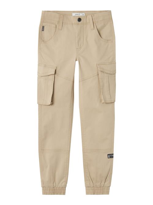 NAME IT Bukser 'Bamgo'  mørkebeige