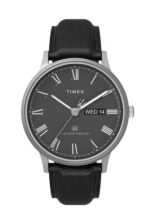 TIMEX Analogt ur ' Waterbury Classic'  sort / sølv