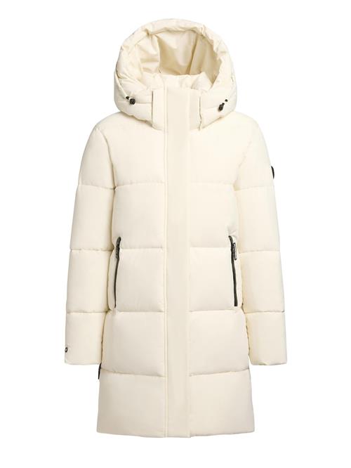 khujo Vinterfrakke 'Haya-YM'  hvid