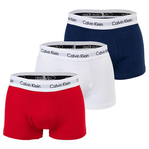 Calvin Klein Underwear Boksershorts  blå / lys rød / sort / hvid