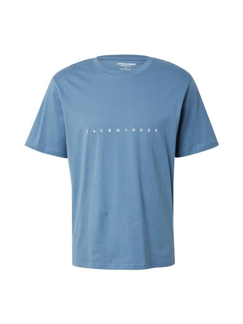 JACK & JONES Bluser & t-shirts 'JJEStar'  marin / hvid