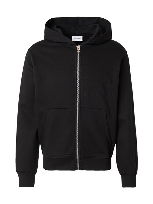 JACK & JONES Sweatjakke 'JJUrban Edge'  sort