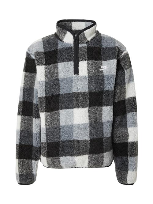 Nike Sportswear Pullover 'Club'  grå / sort / hvid