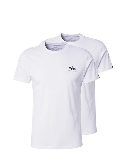 ALPHA INDUSTRIES Bluser & t-shirts  sort / hvid