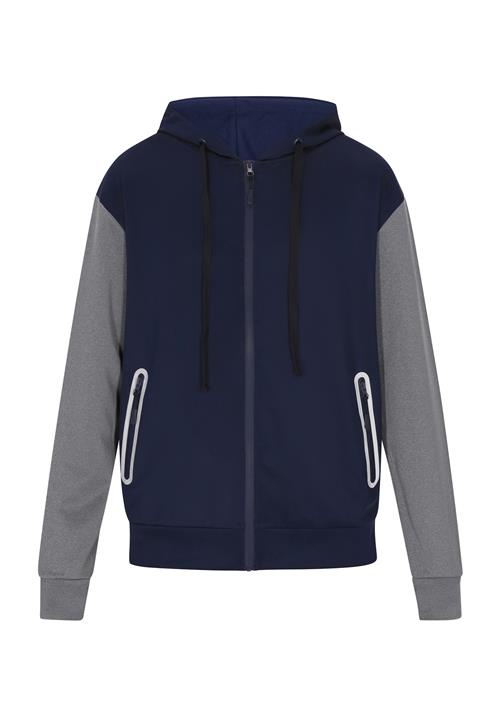 Sloan Sweatjakke  marin / mørkegrå / hvid