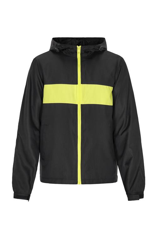 hoona Overgangsjakke  lime / sort