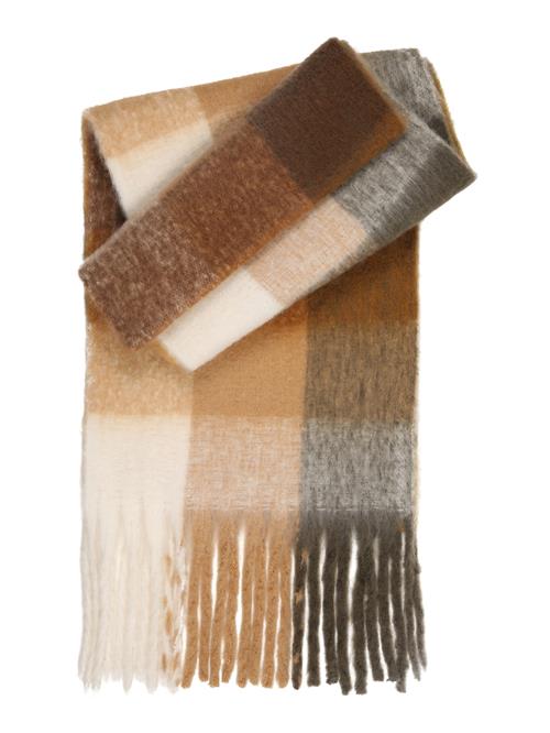 ABOUT YOU Sjal  brun / uldhvid