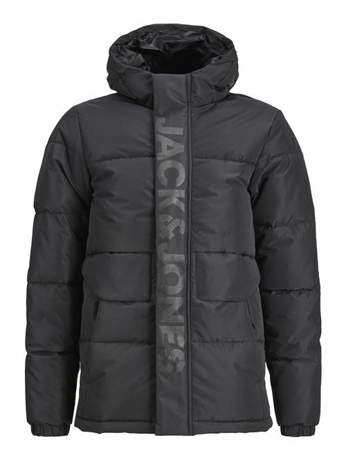 JACK & JONES MINI Vinterjakke 'JCOSPEED'  grå / sort