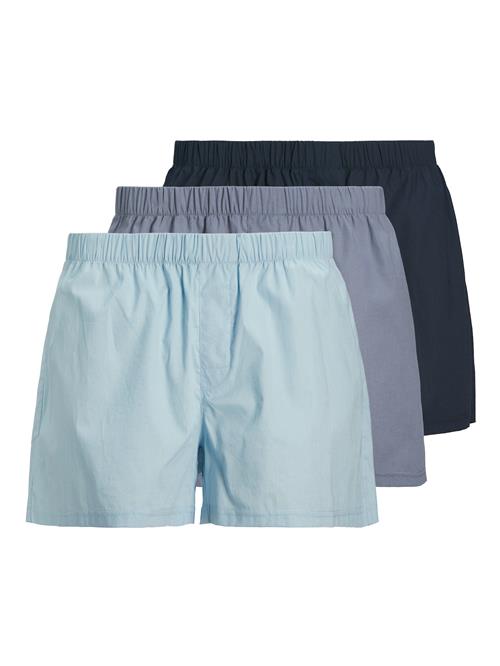 JACK & JONES Boksershorts 'JACMilano'  navy / opal / lyseblå