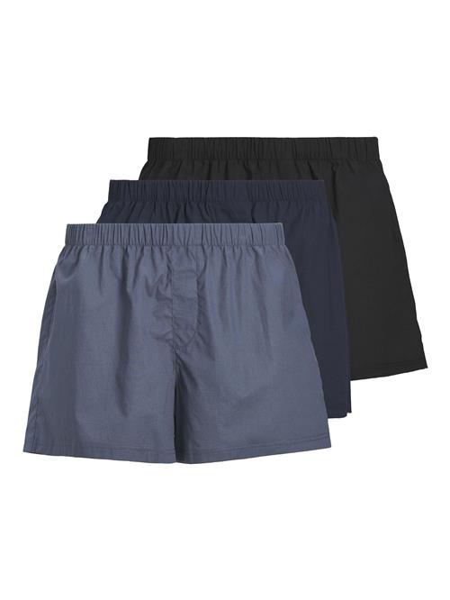 JACK & JONES Boksershorts 'JACMilano'  safir / mørkeblå / sort