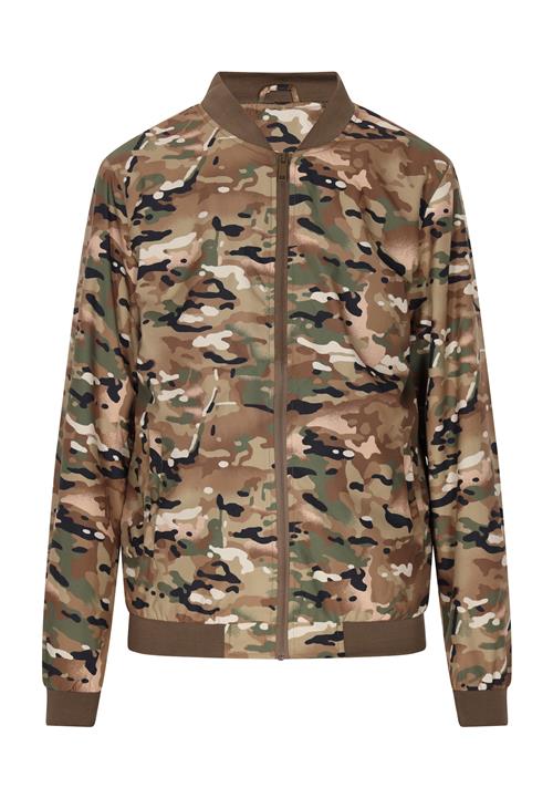 COSIMON Overgangsjakke  beige / grøn / khaki / sort