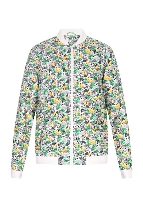 COSIMON Overgangsjakke  gul / mørkegrå / grøn / hvid