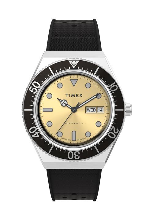 TIMEX Analogt ur 'M79'  guld / sort / sølv