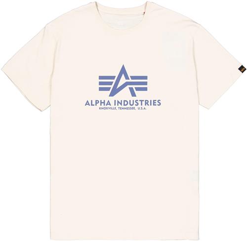 ALPHA INDUSTRIES Bluser & t-shirts  blå / hvid
