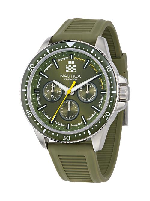 NAUTICA Analogt ur 'WINDROSE'  grøn