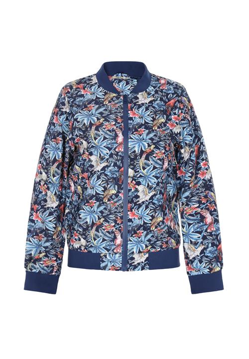 COSIMON Overgangsjakke  marin / lysegul / kirsebærsrød / offwhite