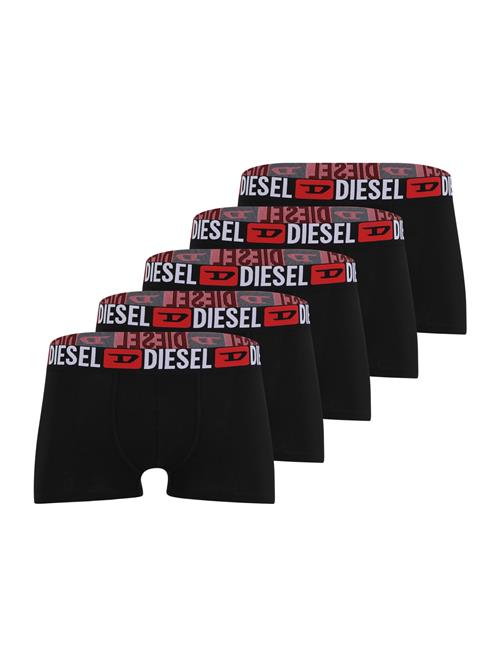 DIESEL Boksershorts 'Damien'  rød / sort / hvid