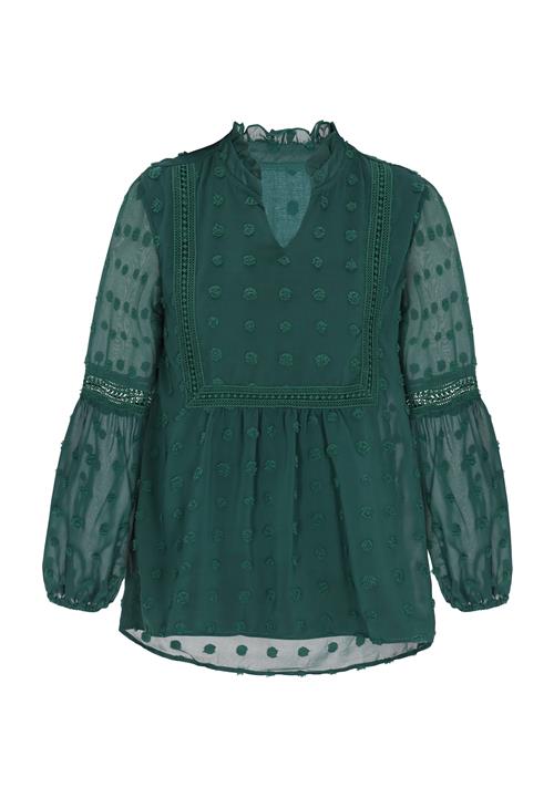 NAEMI Bluse  mørkegrøn