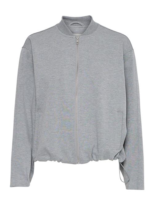 ICHI Overgangsjakke ' IHKATE NEO JA '  lysegrå