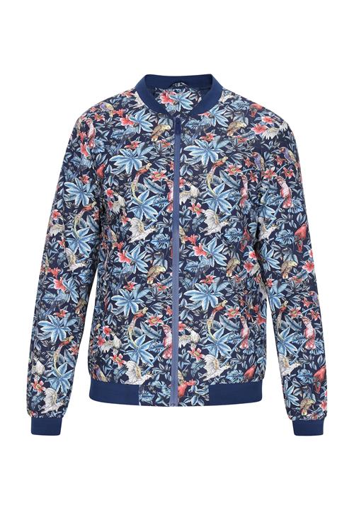 OCY Overgangsjakke  marin / lyseblå / rød / offwhite