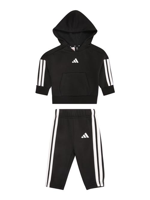 ADIDAS SPORTSWEAR Træningsdragt 'Essentials'  sort / hvid
