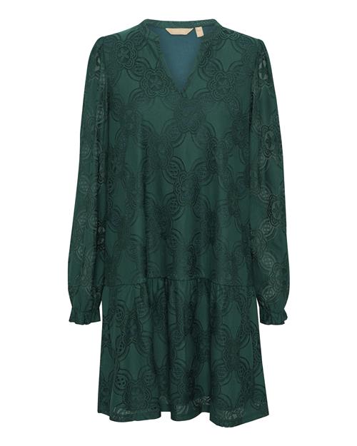 CULTURE Kjole 'CUIndeo Olu'  mørkegrøn