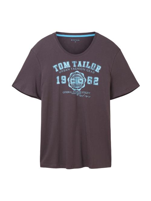 TOM TAILOR Bluser & t-shirts  himmelblå / grafit