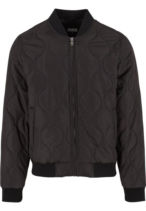 Urban Classics Overgangsjakke 'Onion Quilted'  sort
