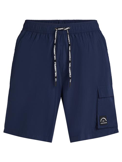 Karl Lagerfeld Boardshorts ' RUE ST-GUILLAUME'  blå / sort / hvid