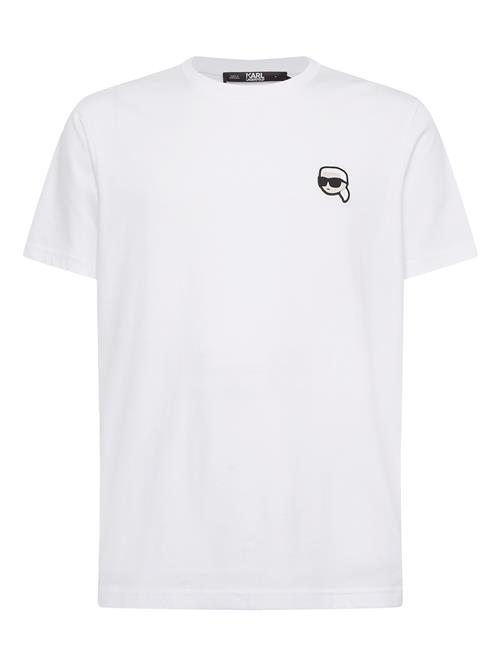 Karl Lagerfeld Bluser & t-shirts  beige / sort / hvid