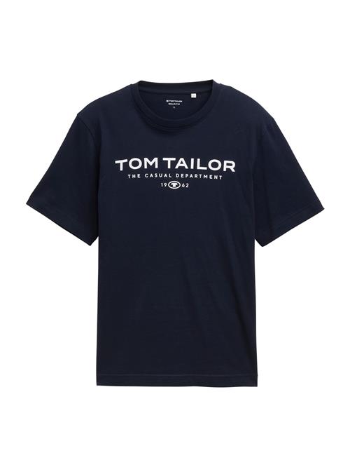 TOM TAILOR Bluser & t-shirts  navy / hvid