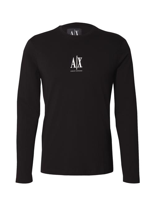 ARMANI EXCHANGE Bluser & t-shirts  sort / hvid