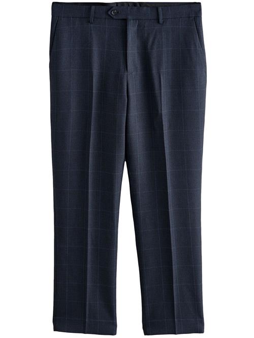 Next Bukser med fals 'Prince Of Wales'  navy