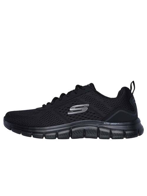 SKECHERS Sneaker low 'TRACK - LESHUR'  grå / sort