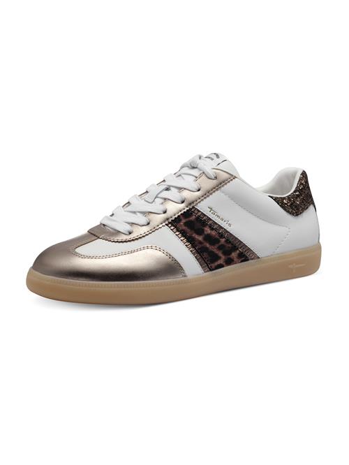 Tamaris Sneaker low  brun / bronze / sort / hvid