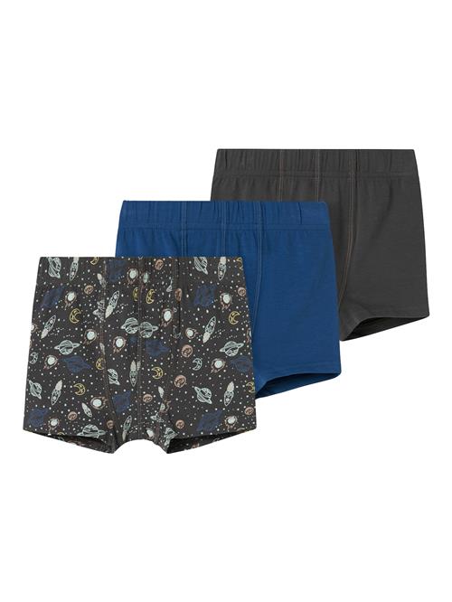 NAME IT Underbukser 'Iron Space'  lyseblå / mørkeblå / gul / antracit