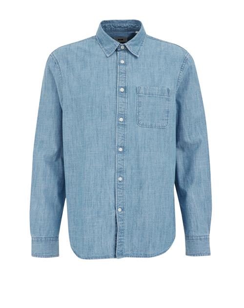 WE Fashion Skjorte  lyseblå