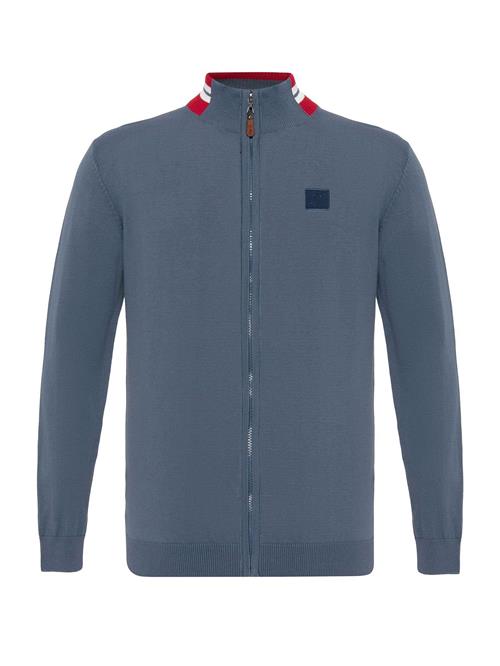 Jacey Quinn Cardigan  safir / rød / hvid