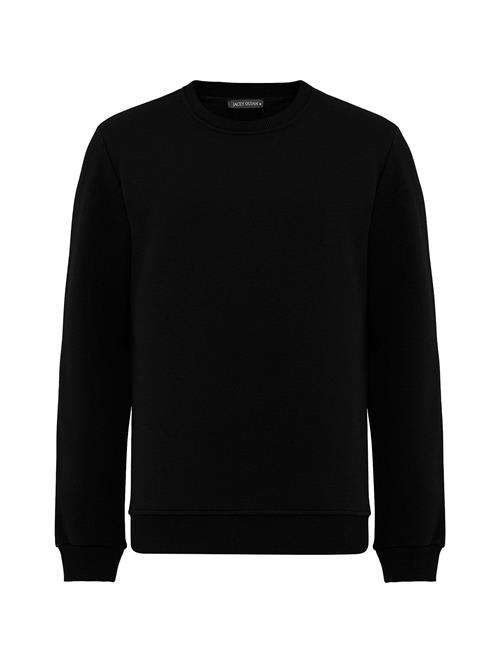 Jacey Quinn Sweatshirt 'Edrian'  mørkegrå / sort