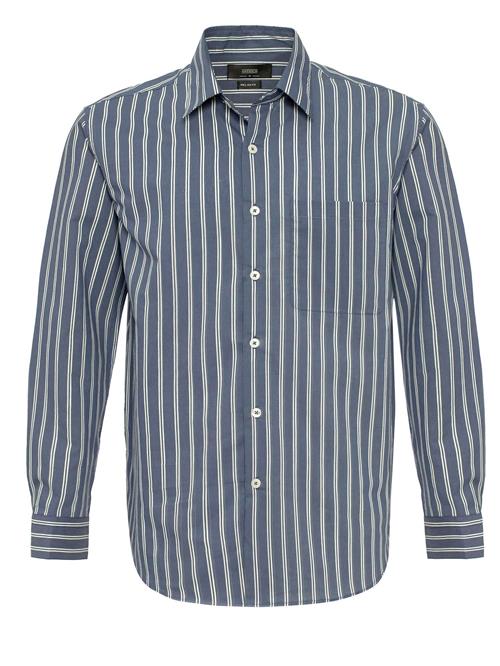 Antioch Skjorte  royalblå / hvid