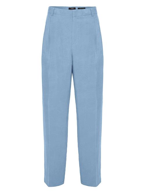 Antioch Bukser med lægfolder  lyseblå