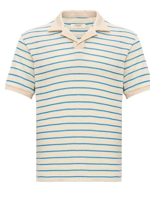 Antioch Bluser & t-shirts  ecru / royalblå