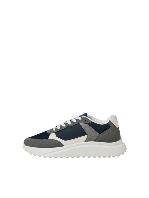 JACK & JONES Sneaker low 'JFWASPIRE'  navy / mørkegrå / hvid