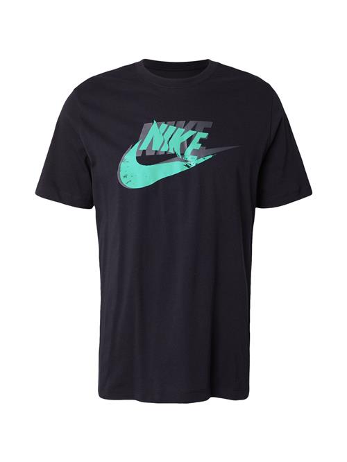 Nike Sportswear Bluser & t-shirts 'FUTURA'  mørkegrå / jade / sort