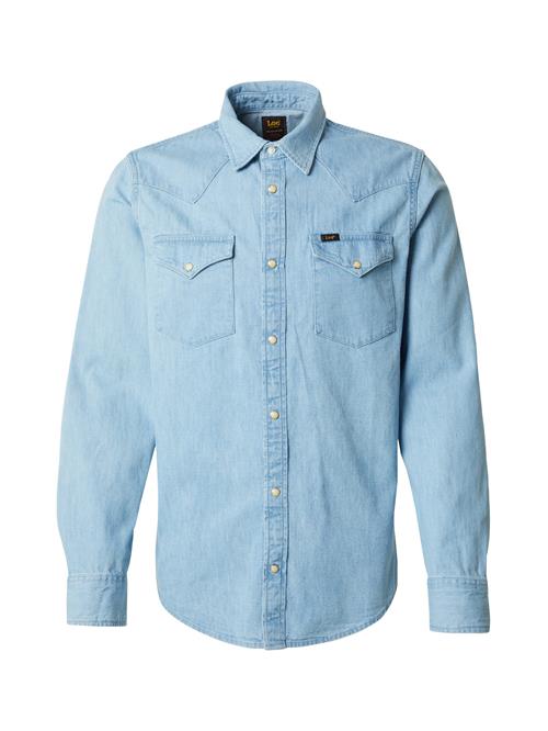 Lee Skjorte 'REGULAR WESTERN'  blue denim