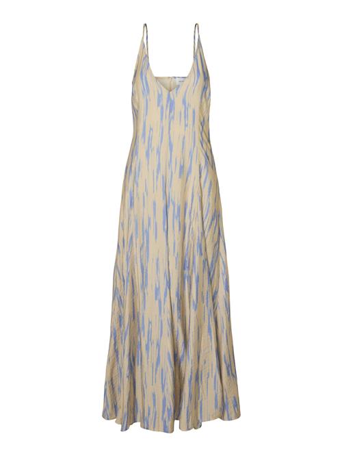 SELECTED Sommerkjole  beige / blue denim