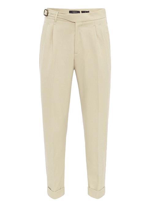 Antioch Bukser med fals  beige