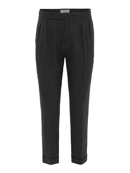 Antioch Bukser med fals  sort / hvid