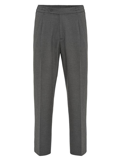 Antioch Bukser med lægfolder  grafit