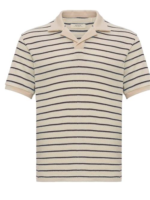 Antioch Bluser & t-shirts  lysebeige / mørkeblå